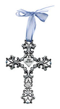 Load image into Gallery viewer, Filigree Cross for Baby Boy