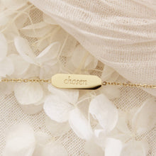 Load image into Gallery viewer, Chosen Bracelet, Ephesians 1:4-5: Silver