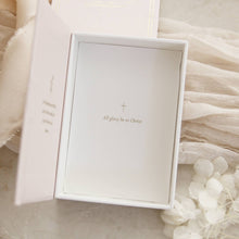 Load image into Gallery viewer, Dainty Sideways Cross Necklace: Silver