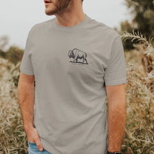 Load image into Gallery viewer, Be Strong and Steadfast Buffalo Christian Graphic Tee