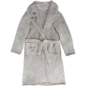 Loved One Size Fits Most Gray Royal Plush Robe