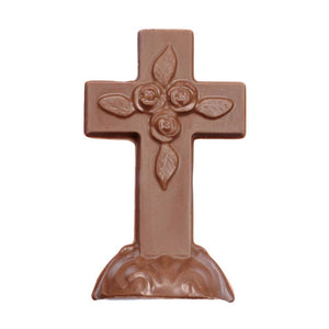 3-D Chocolate Cross: Dark
