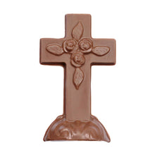 Load image into Gallery viewer, 3-D Chocolate Cross: White