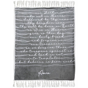 Amen 50" x 60" Inspirational Plush Blanket