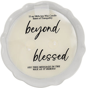 Blessings 100% Soy Wax Reveal Candle Scent: Tranquility