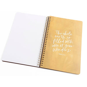 Church Notes Notebook - Sunset Stripe by 1canoe2