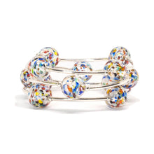 Load image into Gallery viewer, 12mm Confetti Murano Glass Blessing Bracelet: L