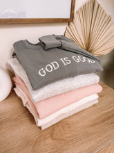 Load image into Gallery viewer, Embroidered GOD IS GOOD Sweatshirt