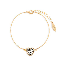 Load image into Gallery viewer, Art Heart Bracelet - Hugs & Kisses