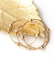 Load image into Gallery viewer, 8mm Crystal Golden Shadow Gold-Filled Blessing Bracelet: S