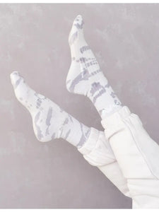 Highs and Lows Tie-Dye Socks