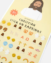 Load image into Gallery viewer, Christian Stick On Earrings