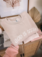 Load image into Gallery viewer, Embroidered GOD IS GOOD Sweatshirt