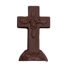 Load image into Gallery viewer, 3-D Chocolate Cross: White