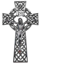 Load image into Gallery viewer, Celtic Wall Cross W/2-tone Corpus