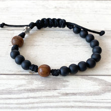 Load image into Gallery viewer, Ambrose | Paracord Rosary Decade Bracelet | One Size