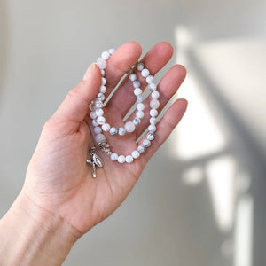 Glory | Stretch & Wrap Rosary Bracelet - Small