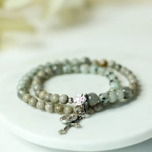 Load image into Gallery viewer, Vianney | Stretch & Wrap Rosary Bracelet | Small & Medium