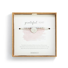 Load image into Gallery viewer, Grateful Heart Mother of Pearl Bracelet