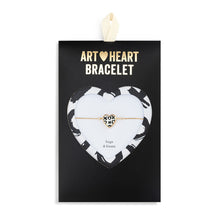 Load image into Gallery viewer, Art Heart Bracelet - Hugs & Kisses