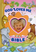 Load image into Gallery viewer, God Loves Me Bible: Photo Frame on Cover