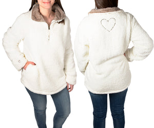 Sister - Sherpa Pullover Sweatshirt