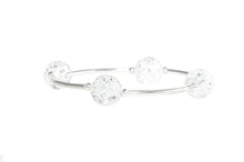 Load image into Gallery viewer, 12mm Snowflake Quartz Blessing Bracelet: S