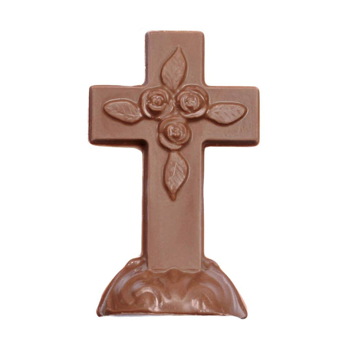 3-D Chocolate Cross: Milk