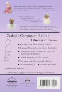 Catholic Companion Edition Librosario Classic NABRE Leather Bound