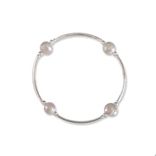 Load image into Gallery viewer, 8mm Faceted Mystic Eye Agate  Blessing Bracelet: S