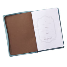Load image into Gallery viewer, Blessed Zippered Classic LuxLeather Journal - Luke 1:45