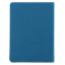 Load image into Gallery viewer, Be Strong & Courageous Handy-sized LuxLeather Journal - Joshua 1:9