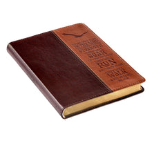Load image into Gallery viewer, Wings Like Eagles Classic LuxLeather Journal