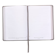 Load image into Gallery viewer, Serenity Prayer Classic LuxLeather Journal in Gray