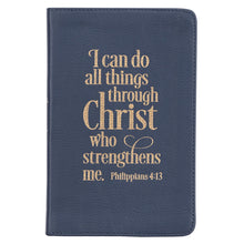 Load image into Gallery viewer, I Can Do All Things Full Grain Leather Journals - Philippians 4:13