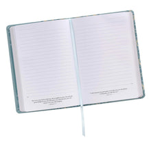 Load image into Gallery viewer, Hope & a Future Powder Blue Classic Faux Leather Journal - Jeremiah 29:11