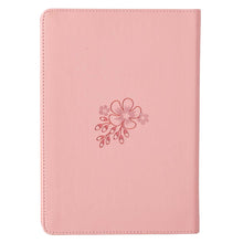 Load image into Gallery viewer, Faith Plants The Seed Pink Faux Leather Classic Journal