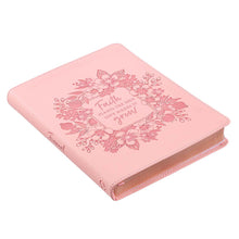 Load image into Gallery viewer, Faith Plants The Seed Pink Faux Leather Classic Journal