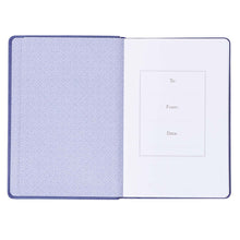 Load image into Gallery viewer, Amazing Grace Blue Faux Leather Classic Journal