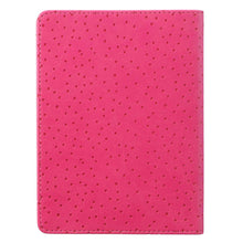 Load image into Gallery viewer, Be Joyful Bright Pink Handy-size Faux Leather Journal