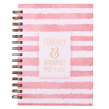 Load image into Gallery viewer, Fearfully & Wonderfully Made Large Hardcover Wirebound - Psalm 139:14