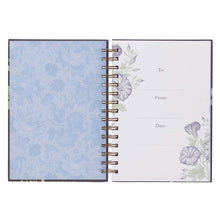 Load image into Gallery viewer, Grace Large Wirebound Journal in Eggplant - Romans 2:33