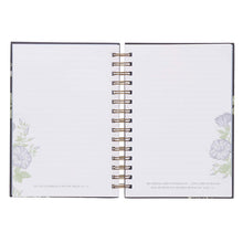Load image into Gallery viewer, Grace Large Wirebound Journal in Eggplant - Romans 2:33