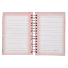 Load image into Gallery viewer, Amazing Grace Large Wirebound Journal with Pink Peonies