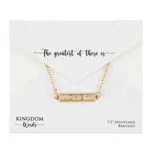 Load image into Gallery viewer, Love Cross Bracelet