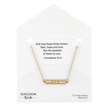 Load image into Gallery viewer, Love Cross Bracelet