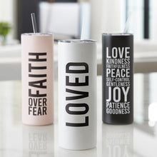 Load image into Gallery viewer, Skinny Tumbler - Only Talking to Jesus