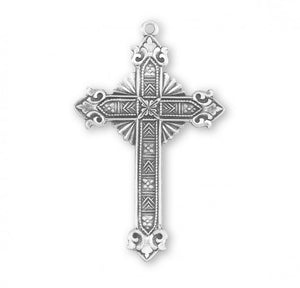 Sterling Silver Ornate Cross