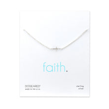 Load image into Gallery viewer, Faith Sideways Cross Bracelet