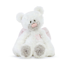 Load image into Gallery viewer, Guardian Angel Bear Rattle Plush